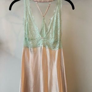 Victoria’s Secret lace and silk teddy